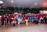Nóng: U23 Việt Nam đã mang cúp vô địch về TP.HCM, hotboy Đình Bắc khiến fan xót xa với vết thương trên cổ