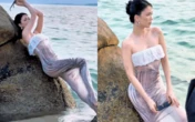 Ngọc Trinh lộ body thật qua camera thường, netizen so ảnh đã qua chỉnh sửa liền nói 1 câu!