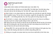 Một siêu thị ở Hà Nội dán ảnh trẻ em kèm cảnh báo trộm cắp trước cửa: Ghi nhận mới nhất!