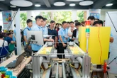 Sinh viên HUTECH ghi dấu ấn tại sân chơi kỹ thuật MECA 2025 với dự án máy khoan cắt tự động thông minh