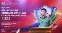 Khởi tranh Giải bóng đá Công an, Cảnh sát các nước ASEAN mở rộng 2025