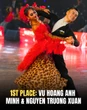 Hoa khôi Hà thành Trường Xuân cùng Anh Minh giành hat-trick HCV Đông Nam Á, lập kỳ tích cho dancesport Việt Nam