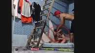 Vụ cô gái ôm con nhỏ bị đánh tới tấp: "Trung cá chép" đã bỏ trốn