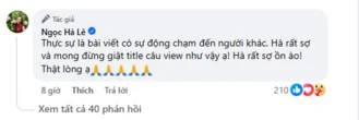 Vợ NS Công Lý đính chính gấp phát ngôn liên quan tới chuyện xin tiền mạnh thường quân