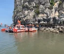Hiện trường nơi phát hiện thi thể người cha mất tích sau khi cùng con trai đi tắm biển ở Quảng Ninh