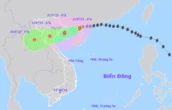 Bão số 3 (Wipha) dự báo đổ bộ vào Quảng Ninh - Nghệ An từ tối và đêm nay 21-7