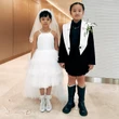 Đạt G và Cindy Lư cắt máu thề nguyện trong lễ cưới, 2 nhóc tỳ thực hiện nghi thức độc đáo