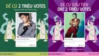 Xuất hiện 2 đề cử đầu tiên cán mốc 2 triệu vote, chạm thành tích chưa từng có ở WeChoice Awards!