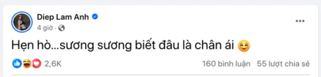 Diệp Lâm Anh đang hẹn hò