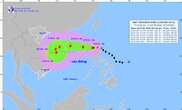 Bão Trami vào Biển Đông giật cấp 11, trở thành cơn bão số 6