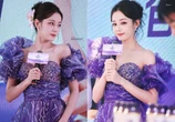 Địch Lệ Nhiệt Ba gây sốt MXH với visual sáng bừng tại sự kiện, netizen ca ngợi như bước ra từ truyện cổ tích