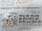Bài kiểm tra của em học sinh khiến bố đọc xong chỉ muốn "lăn đùng ngất xỉu", ngất xong dậy đánh con 1 trận