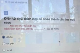 Đang làm bài tập điền nốt câu tục ngữ, bé gái lớp 2 bỗng hỏi 1 câu khiến bố "đứng hình": Trẻ con thời nay tư duy ghê thật!