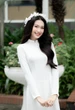 Giữa tin đồn mang bầu, Doãn Hải My được khen hết lời khi diện áo dài