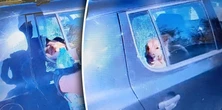 Dlaczego ten pies konał w aucie? Policjanci nie mieli wyboru