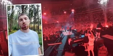 Dmitrij przeprasza za incydent z flagą na stadionie. "Nie chciałem nikogo urazić"