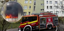 Dramatyczny pożar w wieżowcu. Ludzie przed ogniem uciekli do windy. Utknęli między piętrami