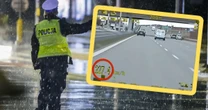 Nagrali go, jak pędził porshe. Na liczniku 227 km na godz. [WIDEO]