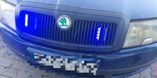 Grał na drodze policjanta. Patrol szybko sprowadził go na ziemię