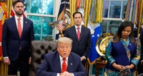 Donald Trump wskazał, kto mógłby być jego następcą. "Obecnie jest faworytem"