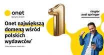 Onet największą domeną wśród polskich wydawców w sierpniu 2025 r. Wygrywamy także w kategorii "Informacje i Publicystyka"