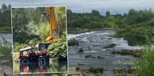 Nie zdążył chwycić liny. Dunajec zabrał traktorzystę na oczach kolegi
