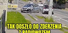Radiowóz miał pierwszeństwo i jechał na sygnale. Ale senior go nie widział...