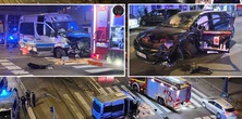 Jechali na sygnale do pilnej interwencji. Radiowóz się rozbił. Koszmar na służbie