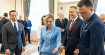 Stół uginał się od pyszności. Bosak pokazał, co podano na spotkaniu z nowo zaprzysiężonym prezydentem