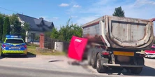 Ciężarówką wjechał w pieszego. Tragedia starszego pana. "Śmierć na miejscu"