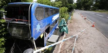 "O mój Boże, umrzemy". Dramatyczne nagranie ze środka autobusu niesie się po sieci