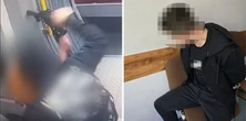 Bił i kopał zaskoczonego 17-latka w tramwaju. Nagranie przeraża. Zatrzymano 18-latka