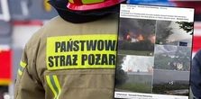 Czarne kłęby dymu nad Tarnowem. Płoną baraki