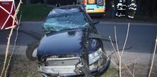 Pijany usiadł za kierownicą. Pędził ponad 180 km/h. W wypadku zginął pasażer