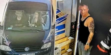 Tatuaże, czarna koszulka i rzęsy na reflektorach. Szuka go policja
