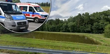 Tragedia przy MOP Dołęże na autostradzie A4. Nie żyje 19-latek. Dramatyczne okoliczności
