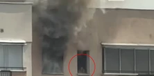 Stała w oknie i czekała na ratunek. Wokół szalał ogień. Horror w Warszawie [WIDEO]