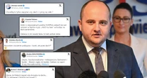 Poseł Suwerennej Polski na dachu Sejmu. Fala komentarzy. "Czy zaśpiewał »Gdybym był bogaty«?"
