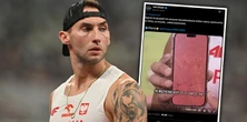 Rekordzista Polski wyciągnął telefon i pokazał zdjęcie. Nie wytrzymał: Takie g***o kładą!