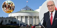 Gdzie trafi alkohol z Sejmu? Posłowie też skorzystają