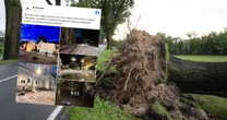 Tysiące interwencji po gwałtownych burzach. "Grad wielkością przypominający duży kamień"