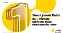 Strona główna Onetu z największym zasięgiem w sierpniu w Polsce