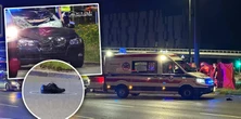 Na ulicy został tylko jego but. Koszmarny wypadek w Warszawie. Nie żyje pieszy