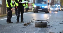 Groźny wypadek na A2 koło Grodziska Mazowieckiego. Ranny został 16-latek