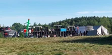 Wielka impreza techno w lesie skończyła się nalotem policji. Trwała trzy dni