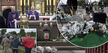 Bliscy pożegnali Grzegorza zabitego w Nowem. Dwie rzeczy przykuły uwagę