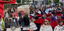 Chaos podczas juwenaliów w Łodzi. Zabawa zamieniła się w wandalizm. Jest nagranie