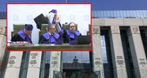 Burzliwe posiedzenie Trybunału Stanu. Sędzia niemal zepchnął innego sędziego z krzesła [NAGRANIE]