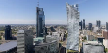 Groźna sytuacja w Warszawie. Szyba wypadła z najwyższego budynku w Unii Europejskiej