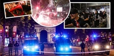 Chaos i zamieszki na ulicach po meczu Ligi Mistrzów. W ruch poszły moździerze, kamienie i gaz łzawiący. Są ranni [WIDEO]